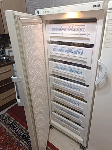 تعویض لاستیک درب یخچال فریزر پارس