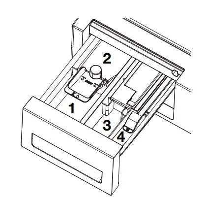 محفظه جاپودری لباسشویی بکو
