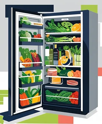 پر بودن زیاد علت یخ زدن داخل یخچال سامسونگ