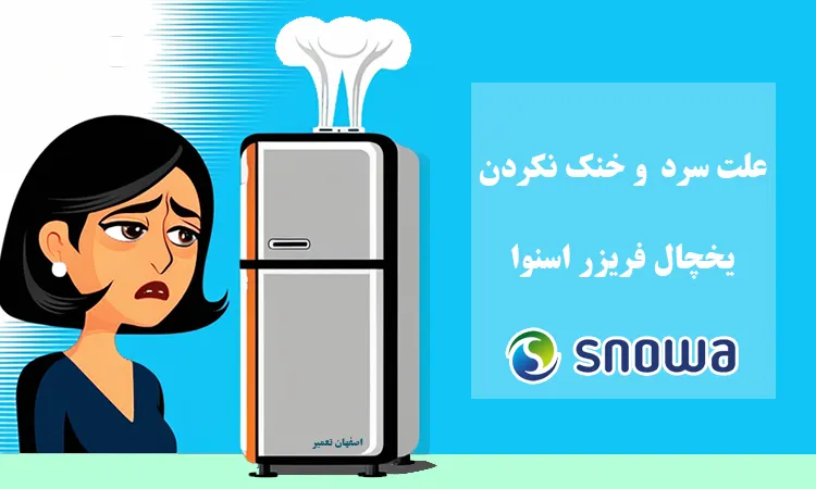 علت سرد نکردن یخچال اسنوا