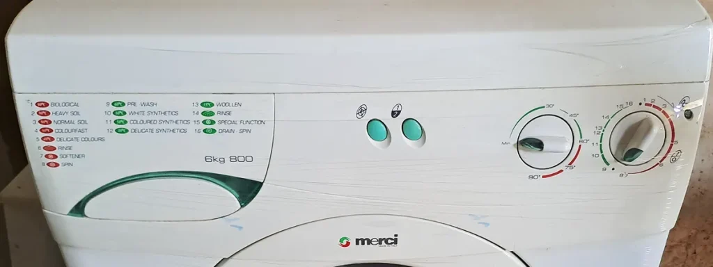 طرز استفاده از ماشین لباسشویی مرسی merce