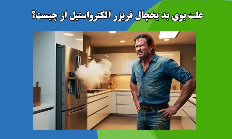 علت بوی بد یخچال الکترواستیل