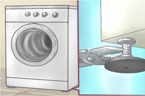 محل قرارگیری و نحوه تراز کردن ماشین لباسشویی پاکشوما