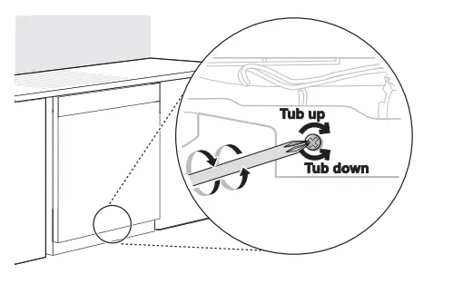 تنظیم پایه تراز عقب