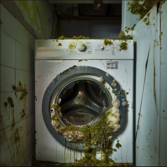 کپک در لباسشویی