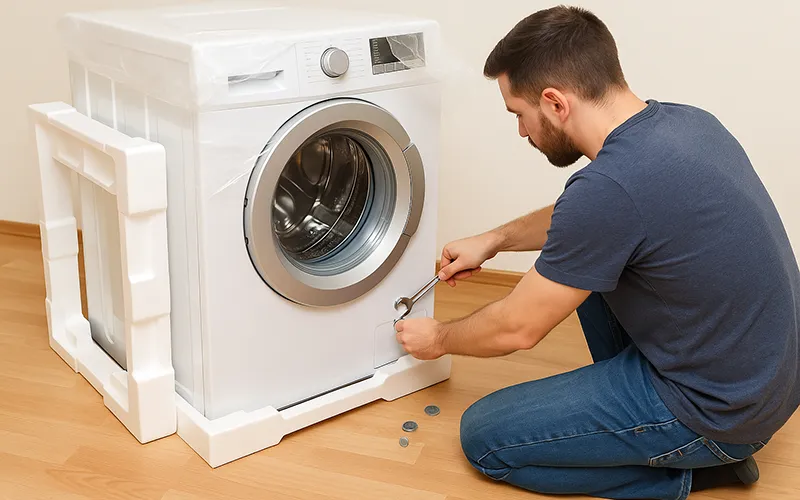 مرحله سوم: باز کردن و آماده سازی دستگاه