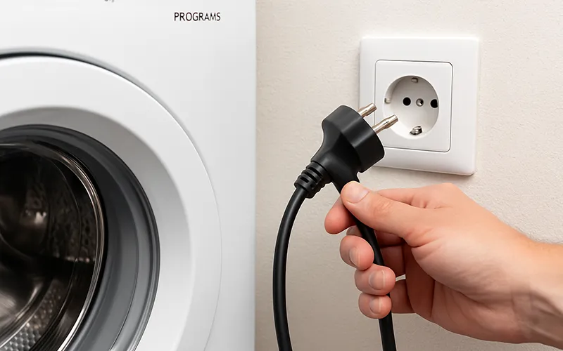 مرحله ششم: نحوه اتصال برق