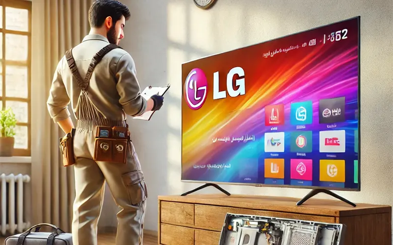 مشکلات رایج تلویزیون ال جی