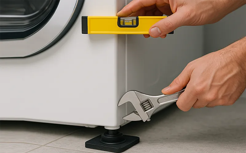 مرحله چهارم: تراز کردن دستگاه