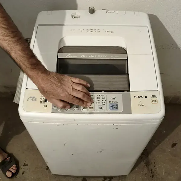 تعمیر ماشین لباسشویی توشیبا درب از بالا در اصفهان