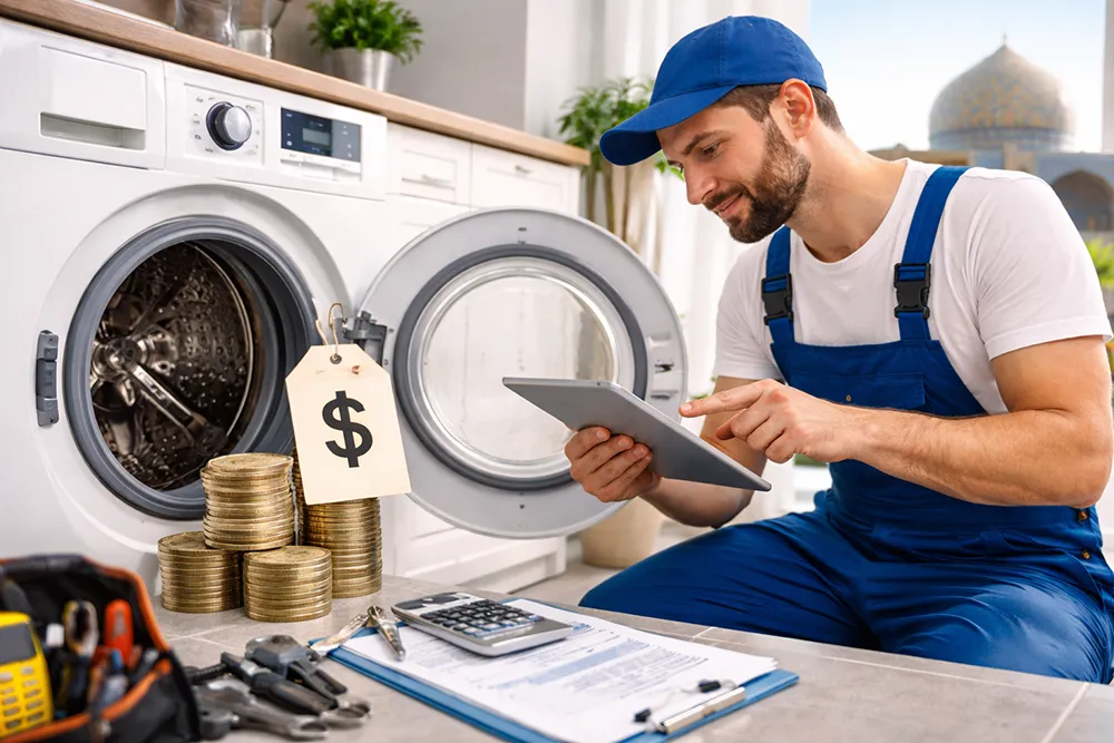 قیمت تعمیر ماشین لباسشویی در اصفهان بررسی هزینه و تعرفه خدمات