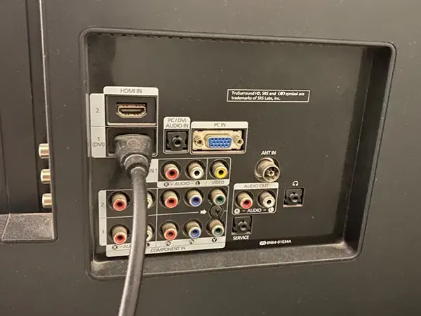 نمونه تعمیر تلویزیون سامسونگ