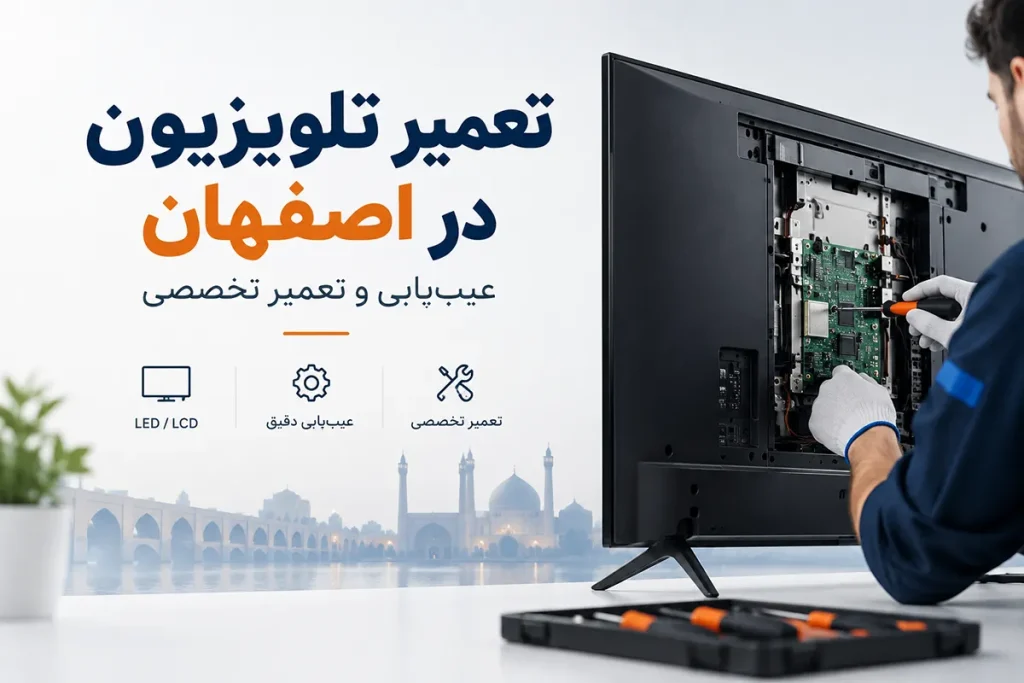 تعمیر تلویزیون در اصفهان